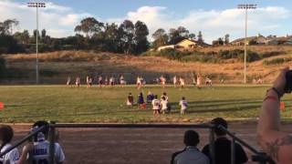 Benicia High Class of 2016 Powder Puff Cheerleading Team Halftime Performance