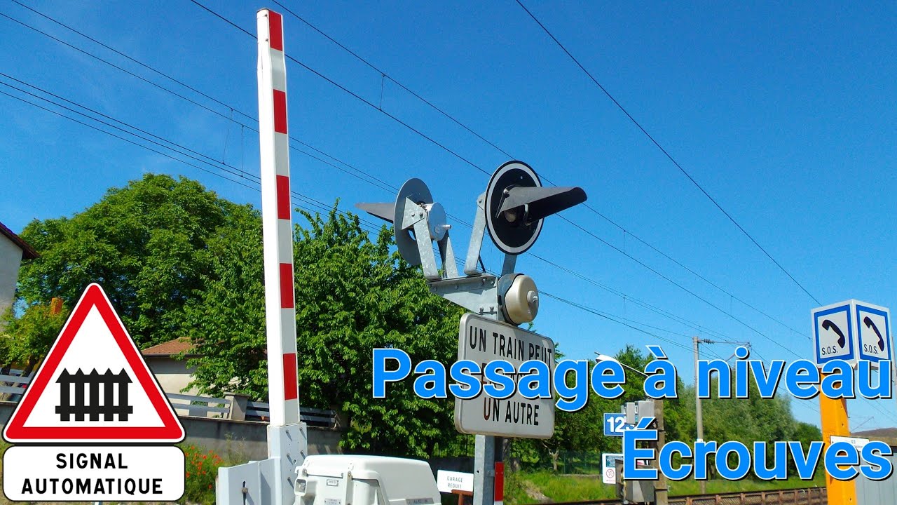 Passage à niveau, Écrouves (Lorraine 54) (FR) | Level crossing French