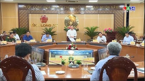 Thành lập Tổ công tác đặc biệt để tháo gỡ khó khăn cho doanh nghiệp | LONG AN TV