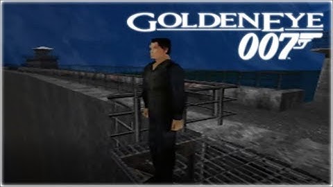007 GoldenEye Nintendo 64 Gameplay Walkthrough Part 1 (Dam)