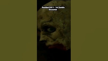 1st Zombie Encounter (Resident Evil 1) #residentevil #zombie #ps1 #retrogaming