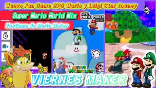 Viernes Maker SMMWE Mario y Luigi Star Jouney SMMCW2 Super Mario Maker Beyond Worlds SMW Mix🌟