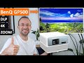 Benq gp500  test du nouveau vidoprojecteur dlp 4k