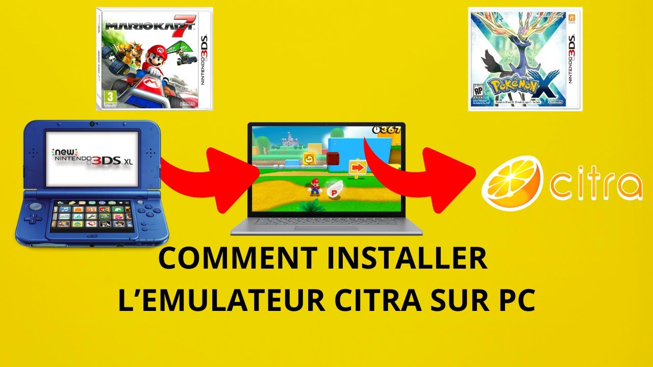 [TUTO] COMMENT INSTALLER DE L'EMULATEUR CITRA (3DS) SUR PC [ FR] [2025