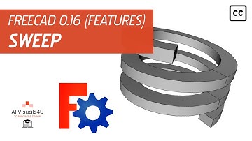 FreeCAD Tutorial - Feature - Sweep (Part Workbench)