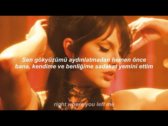 Taylor Swift - The Fate of Ophelia (Loud Luxury Remix) // Türkçe Çeviri