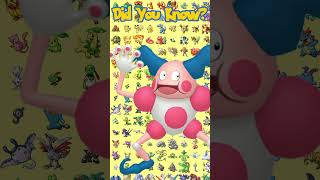 Did You Know - Mr Mime #pokemon #trivia