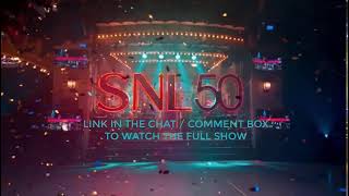🔴 The Homecoming Concert LIVE || SNL50 Full Show