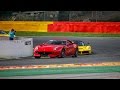 Ferrari F12 TDF racing on Track ! Accelerations & Downshifts