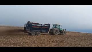 Deutz410 Agrofarm , Oruç Gübre Saçma Işlemi