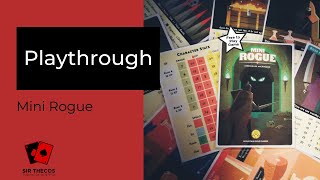 Playthrough | Mini Rogue (Print and Play Version, Free to Play Game)
