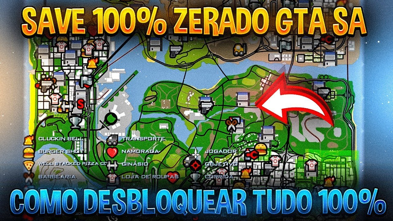 Desbloqueando Lojas SEM ZERAR no Gta San Andreas #gta