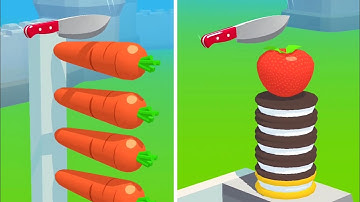 Slice It All Game! Satisfying and Relaxing ASMR Slicing Gameplay Video