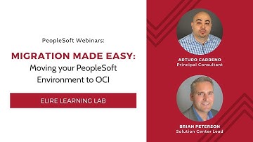 Migration Made Easy: Moving your PeopleSoft Environment to OCI