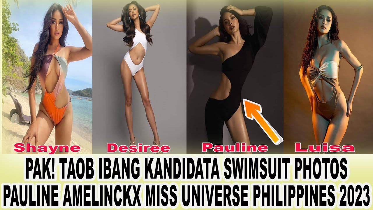 Pauline Amelinckx Pasabog Swimsuit Photos Miss Universe Philippines 2023 Youtube 