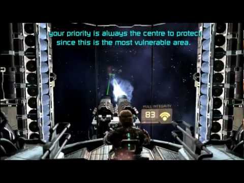 Dead Space - Chapter 4 Asteroid Minigame: How to keep hull damage at minimum (HD)