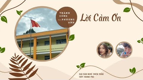 Lời Cảm Ơn - Thành Công ft Phương Anh - Prod.Zeteo  (Official Lyric Video)