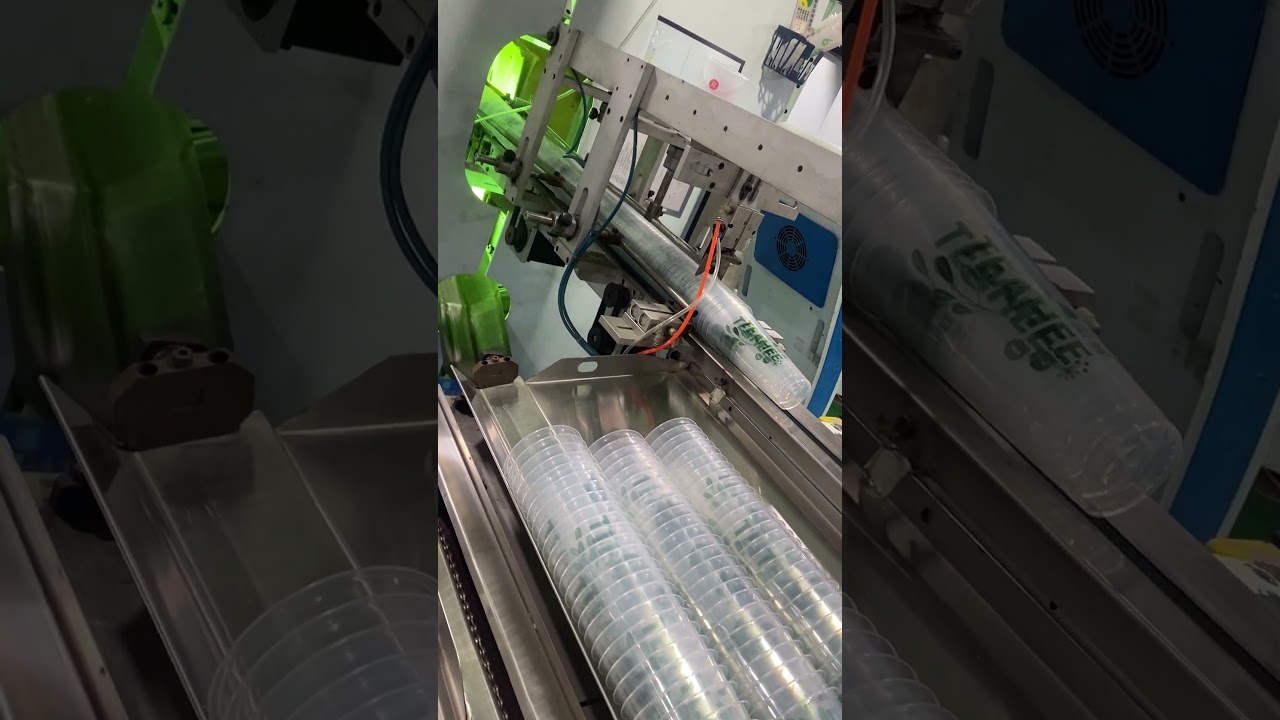 Cups in the printing press work  