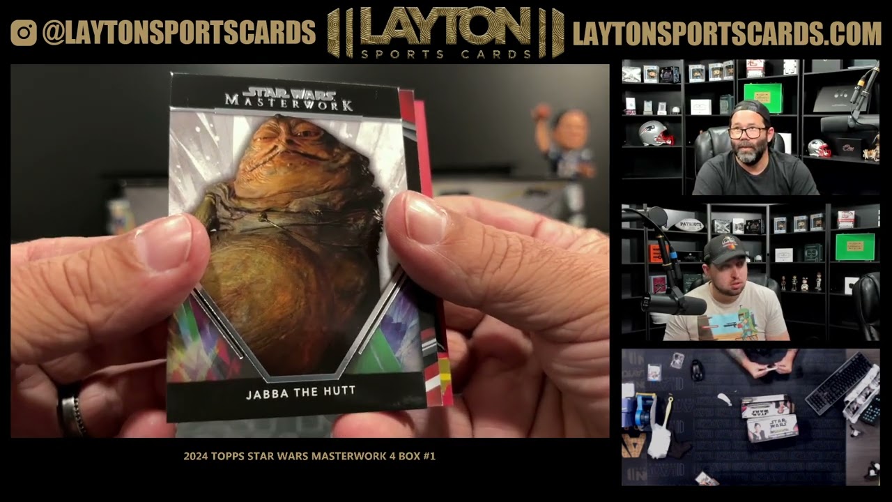 2024 Topps Star Wars Masterwork 4 Box Break #1 - YouTube