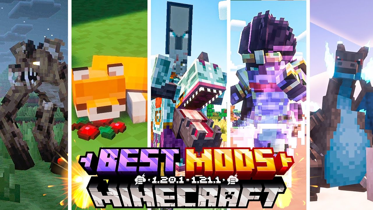 ⭐Top 10 Nuevos MODS para MINECRAFT ⭐1.20.1 - 1.21.1 - PARTE 10