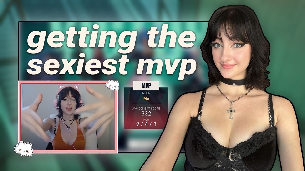 E Girl Finally Gets MVP On Valorant Kenalialuv YouTube