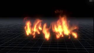 Test Houdini fire wood V15