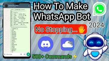 How to make whatsapp bot sinhala 2024 | How to make whatsapp bot no stopping 2024