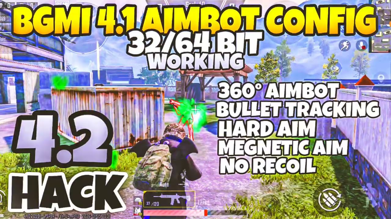 BGMI 4.1 NEW BAN FIX CONFIG FILE | BGMI 4.1 AIMBOT CONFIG FILE HACK | BGMI 4.1 CONFIG FILE 