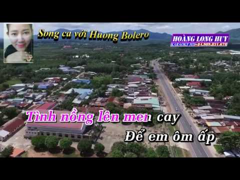 Karaoke Chút Kỷ Niệm Buồn[Nhạc Sống] - Song ca với Huong Bolero#1