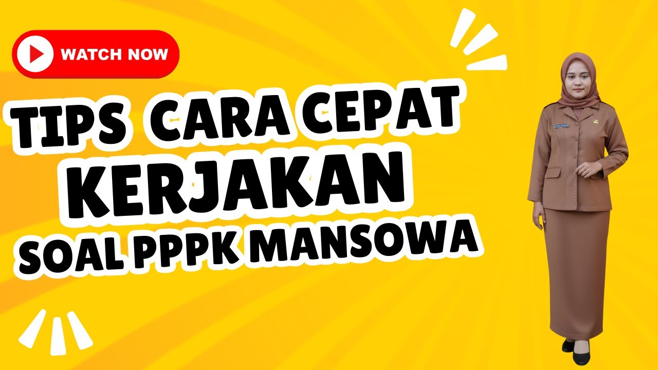 SOAL PPPK KEMENHAM PENATA & PENGELOLA LAYANAN OPERASIONAL