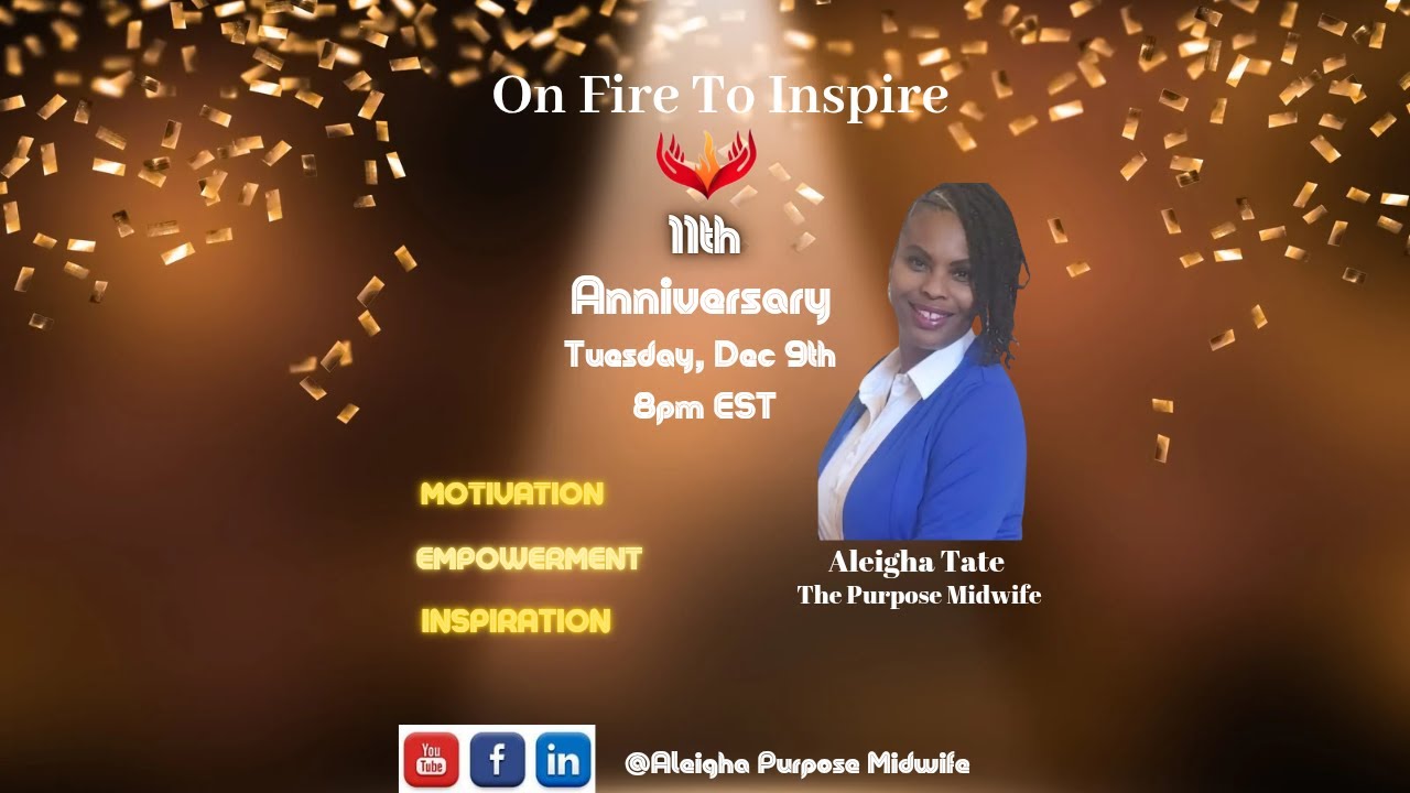 On Fire To Inspire's 11th Anniversary