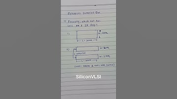 Which one of the nets has less EM & IR drop? || Synopsys Interview Question #em #ir #emir #shorts