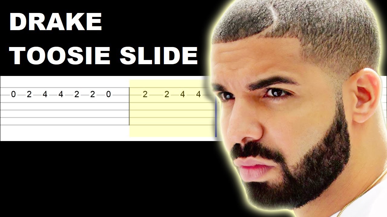 Drake Toosie Slide (Easy Guitar Tabs Tutorial) YouTube