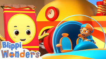 Blippi Wonders - Blippi Visits A Chocolate Factory | Cartoons for Kids | Blippi Animated Series