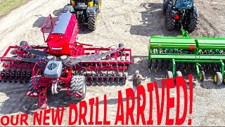 Our NoTill Drill Arrived From The Other Side of the World!