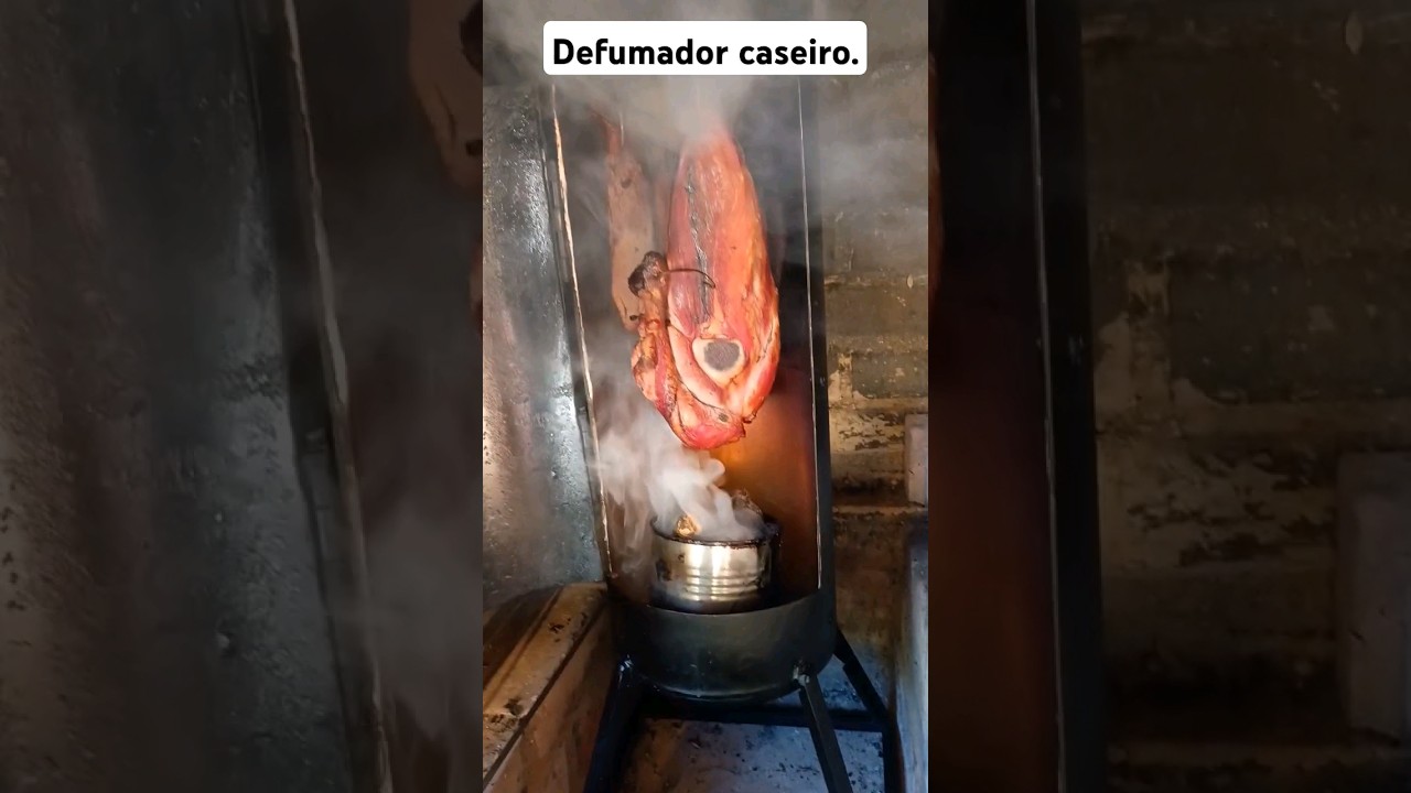defumador caseiro. 