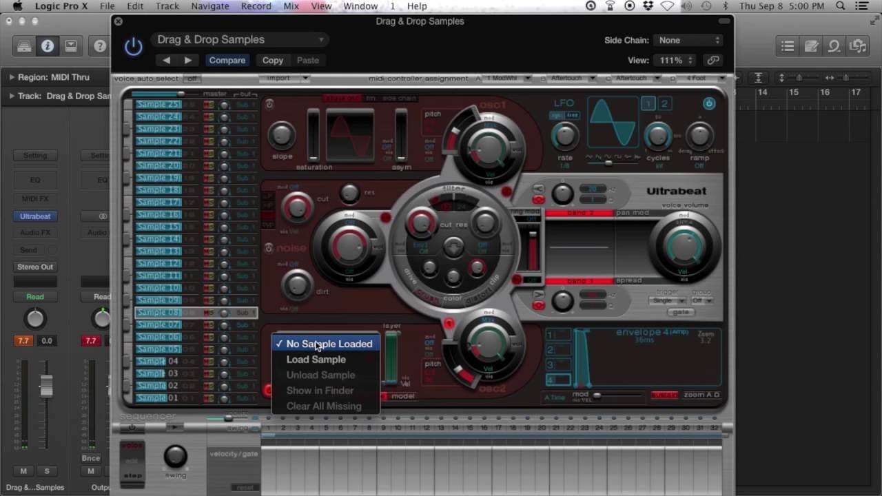 Making A Beat In Logic X Part 1 YouTube