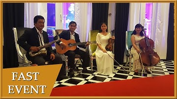 Ban Nhạc Tứ Tấu Biểu Diễn Đón Khách Tiệc Cưới - 0932.995.932