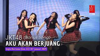 JKT48 - Aku Akan Berjuang (Boku wa Ganbaru) (Bonus Song) | Aitakatta 07 Januari 2024