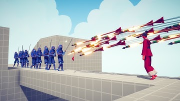 TAEKWONDO & HWACHA vs 10x EVERY UNIT - Totally Accurate Battle Simulator TABS