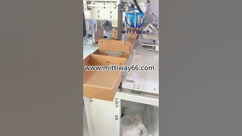 Tray Former Box Folding Machine #machine #packagingmachine