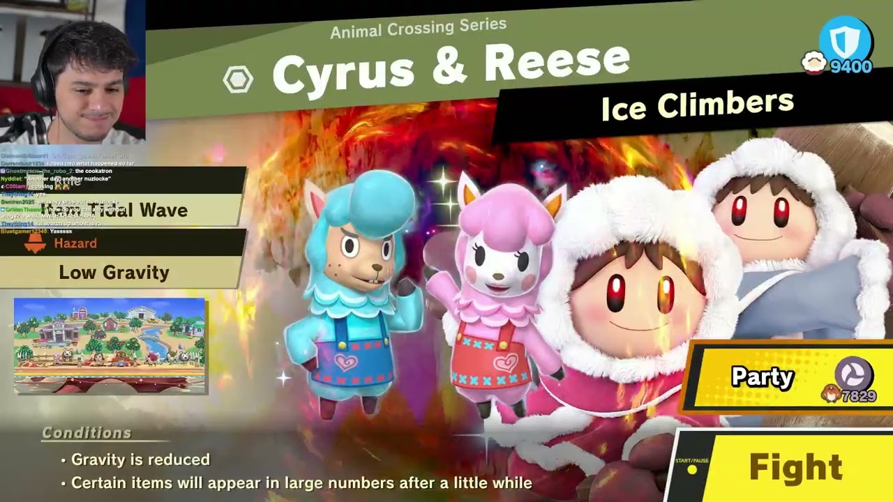 (20/10/25) TCNick3 VOD: Smash Ultimate World of Light Nuzlocke - Part 4