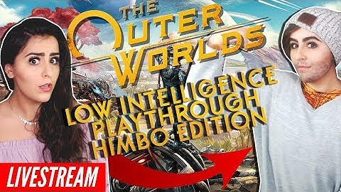 THE OUTER WORLDS DUMB CHARACTER | COSPLAY FRIDAY LIVE STREAM | DUMB DIALOGUE OPTIONS