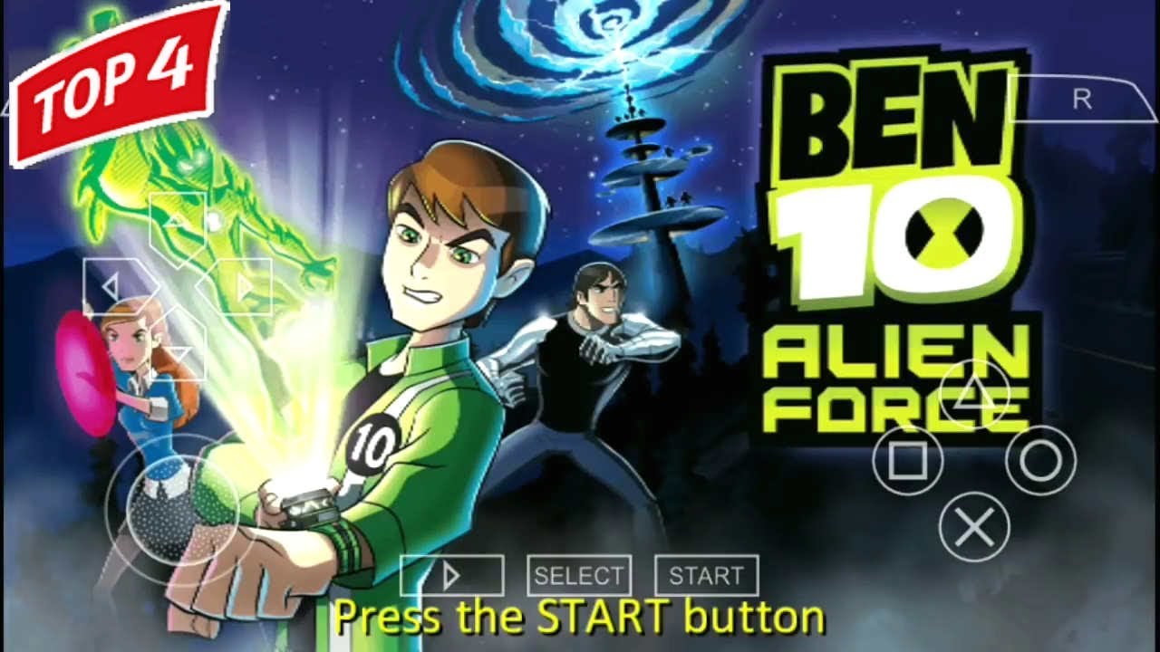 أفضل 4 ألعاب بن تن Ben 10 على الإطلاق رهيبة لمحاكي PPSSPP للاندرويد ...