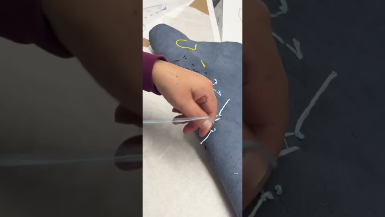 Hand Embellishment for Holdnyc nyfw