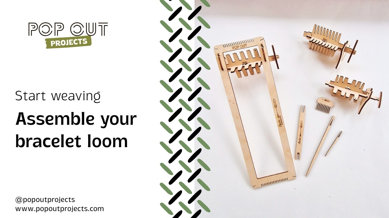 How to assemble your bracelet Rocket Loom