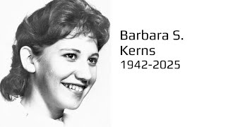 Barbara S. Kerns Memorial Service