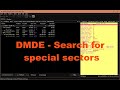DMDE search for special sectors