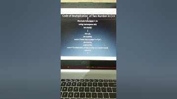 Multiplication of two number in C++ |#C++programming |#C++coding |#codingLife |#coder |#short