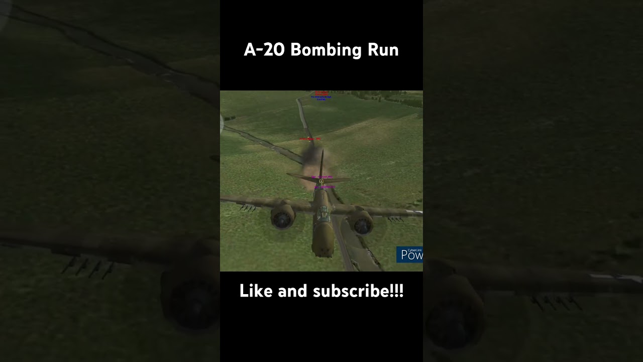 A-20 Bombing Run 